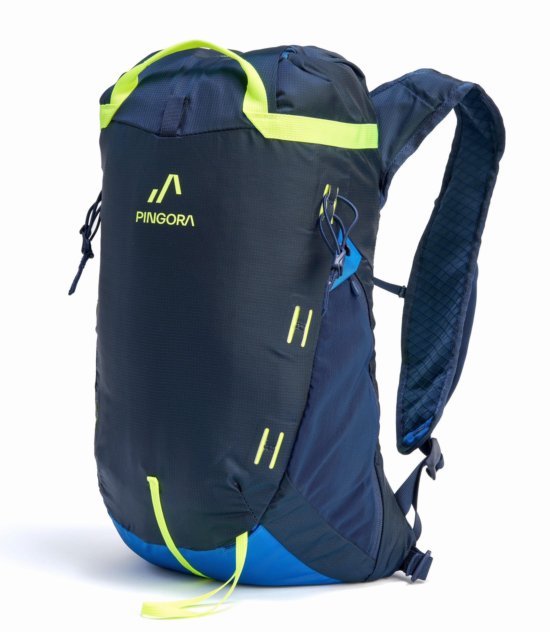 Drawstring hiking backpack for men and women with hydration pouch