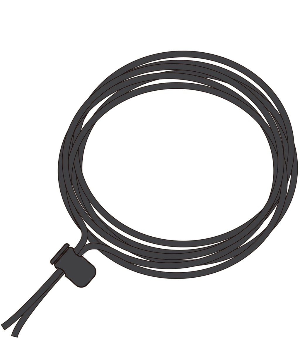 Pingora Backpack Lash Kit in black