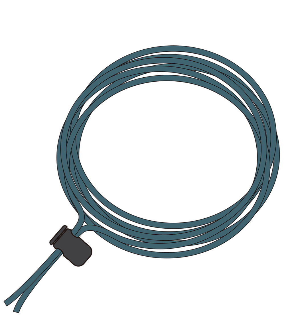 Pingora Backpack Lash Kit in ocean color