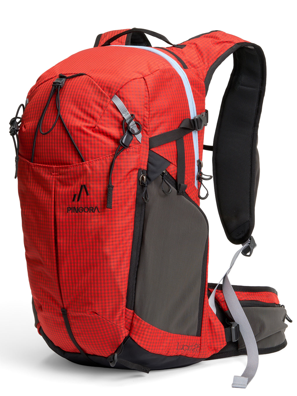 Pingora Lucid 25 Hiking backpack in Ultra Orange color