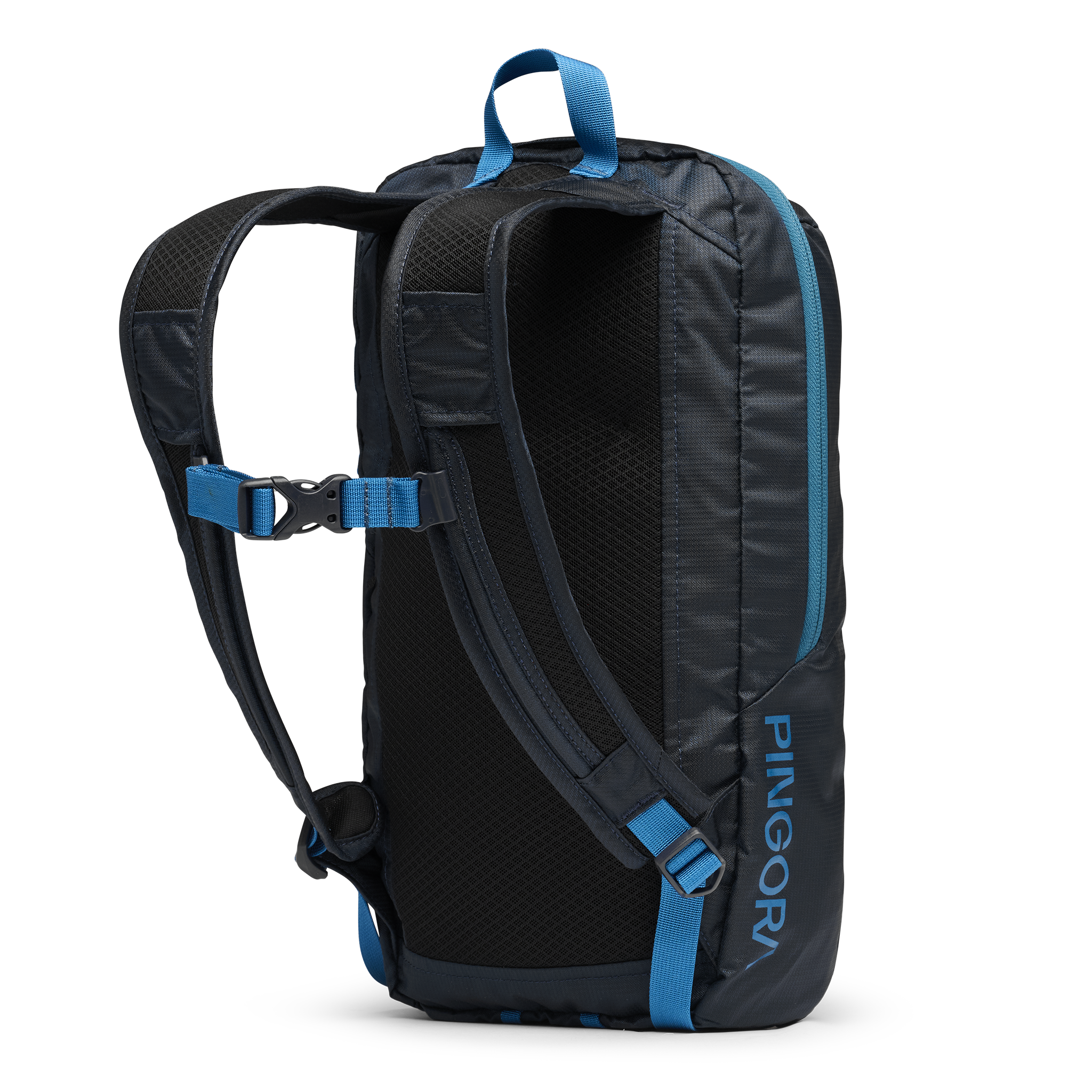 Rear view of the Pingora Remote Z 15L daypack with adjustable shoulder straps